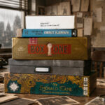 Fünf Rätselspiele Box One Emerald Flame Vandermist Dossier Madoks lost Treasure Correct Blueprints