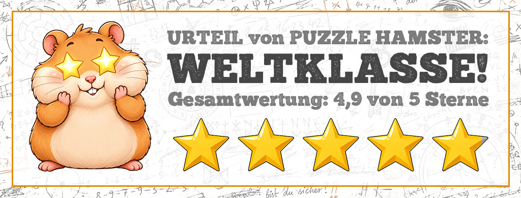 Bewertung Puzzle Hamster Weltklasse