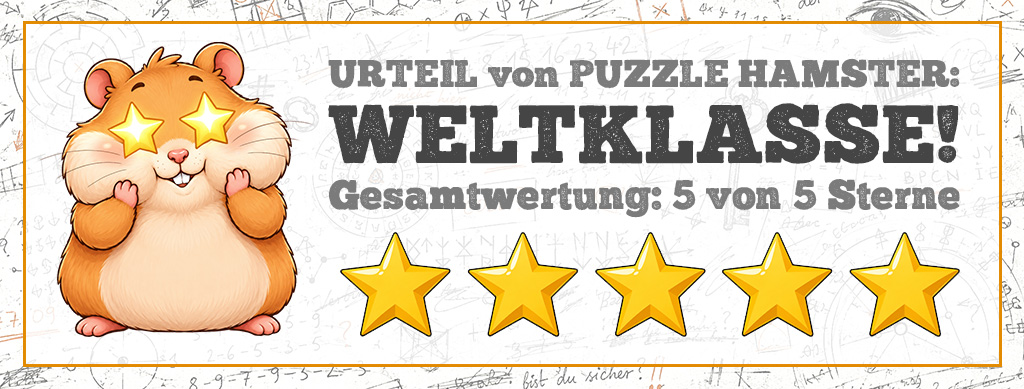 Bewertung Puzzle Hamster Weltklasse 50