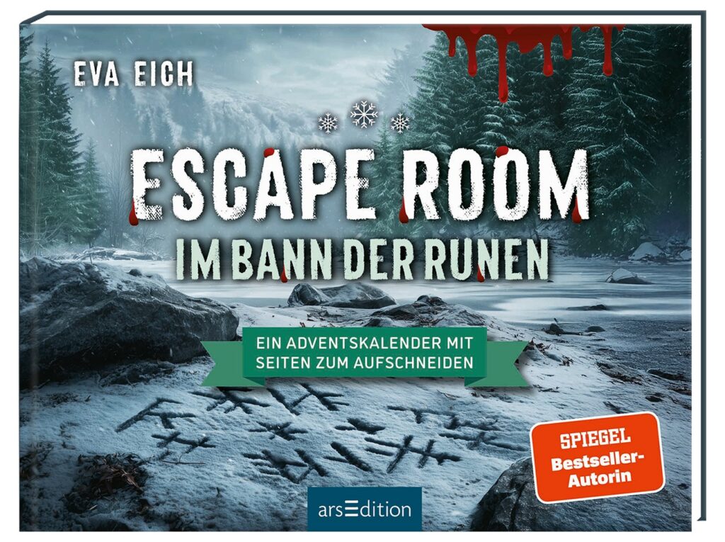 Das Adventskalender-Buch „Im Bann der Runen“ vom Verlag arsEdition.