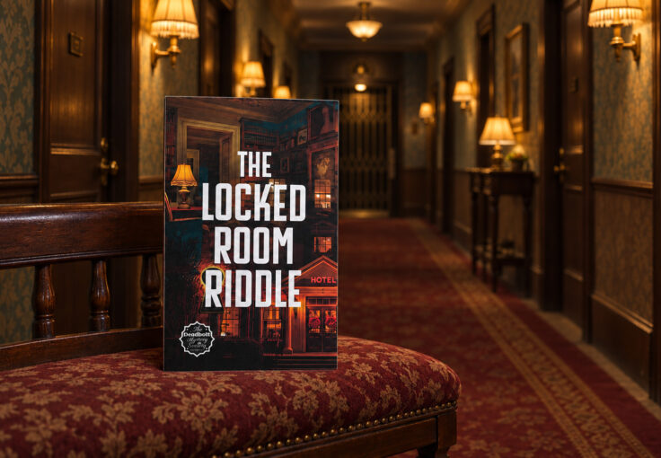 The Locked Room Riddle Deadbolt Mystery Society Krimispiel Rätselspiel Puzzle Game