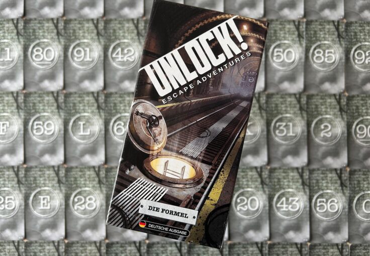 Die Formel Unlock Rätselspiel Escape Room Spiel Schachtel