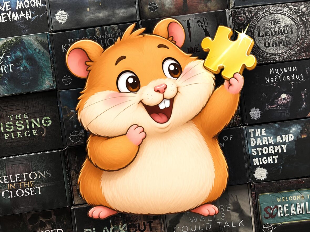Eine Illustration für einen Artikel über das Bewertungssystem bei Puzzle Hamster.