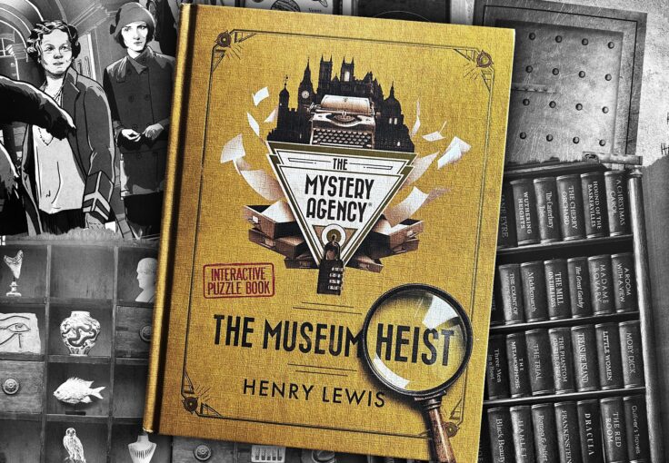 The Museum Heist Mystery Agency Rätselbuch Rätselspiel Puzzle Book Cover